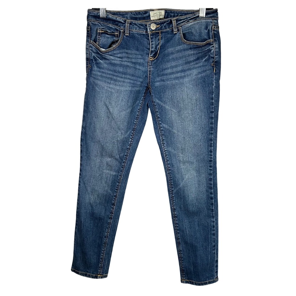 Aeropostale Womens Blue Denim Ashley Ultra Skinny‎ Jeans Size 10 Medium Wash